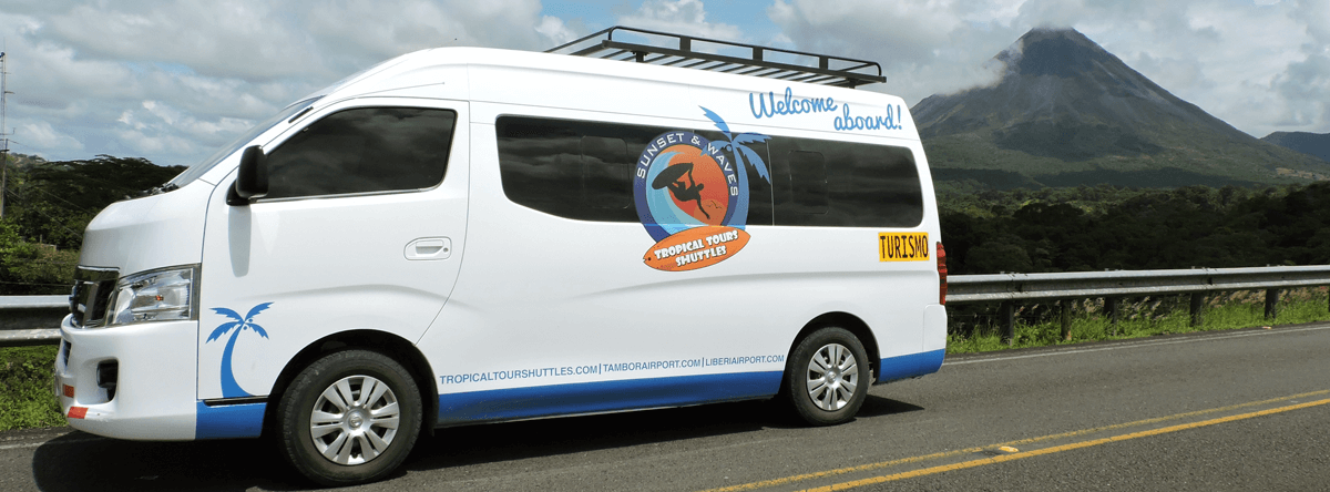 tropical tours shuttle bus costa rica