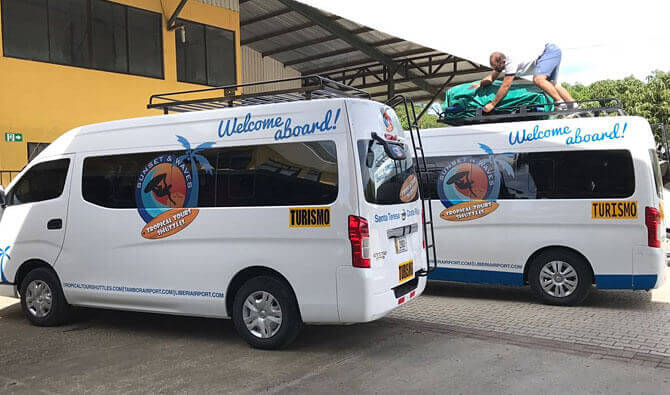 Liberia Airport LIR to Playa Conchal Minibus