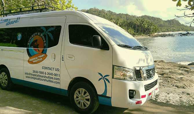 Montezuma to Playa Conchal Minibus