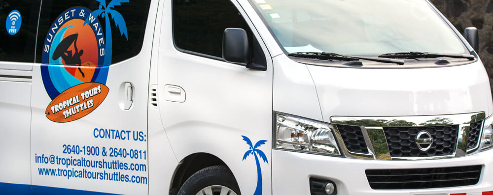 Surfer friendly Shuttle Mini Bus