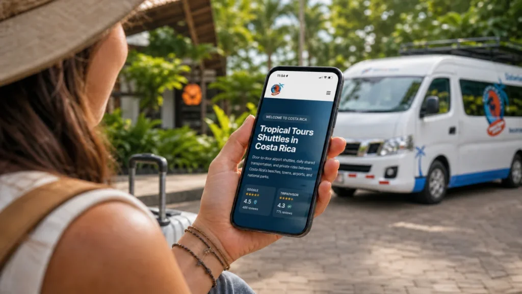 Daily Shared Shuttle services in Costa Rica